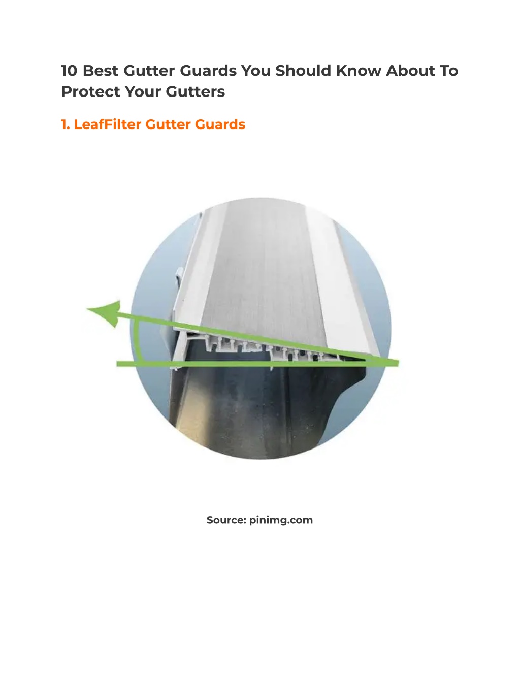 PPT - 10 Best Gutter Guards For Your Home To Buy In 2023 PowerPoint Presentation - ID:12050903