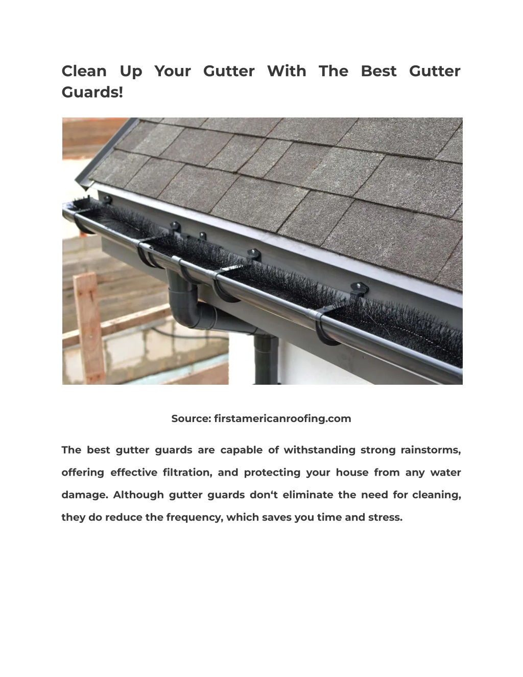 PPT - 10 Best Gutter Guards For Your Home To Buy In 2023 PowerPoint ...