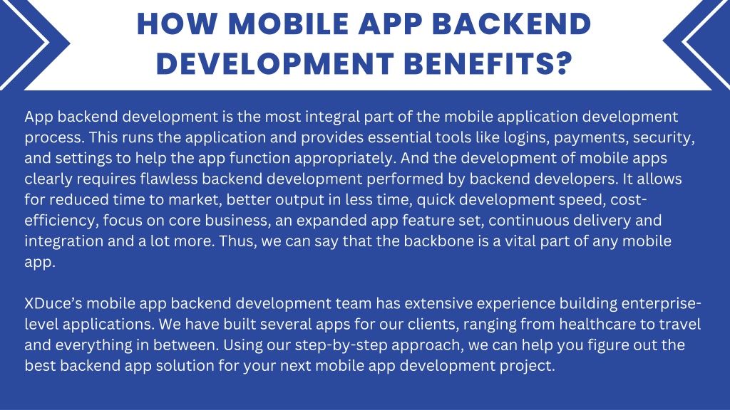 PPT - Know About Mobile App Backend Development PowerPoint Presentation ...