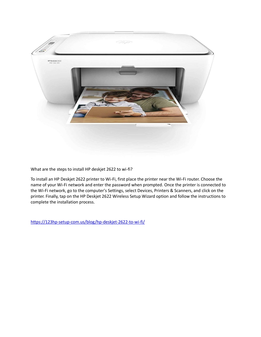 PPT - Hp Deskjet 2622 To Wi-fi PowerPoint Presentation, Free Download ...