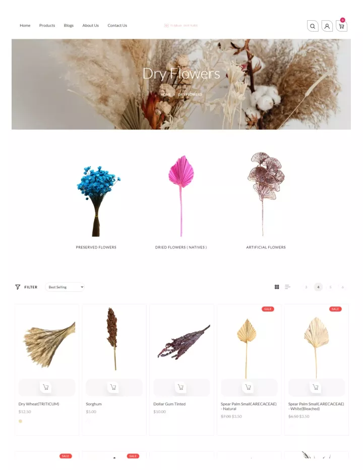 PPT Buy High Quality Dried Flowers Online in Australia PowerPoint