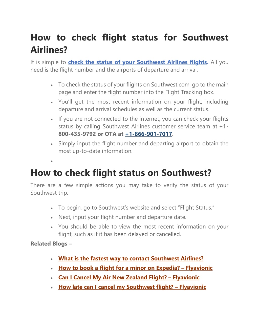 Ppt - How To Check Flight Status Southwest Powerpoint Presentation 