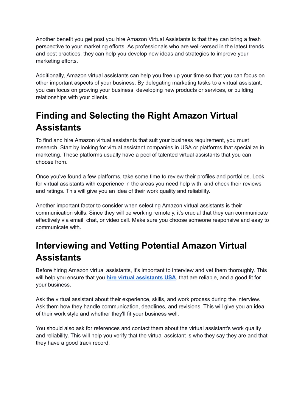 PPT - Choosing the Best Amazon Virtual Assistant to Support Your ...