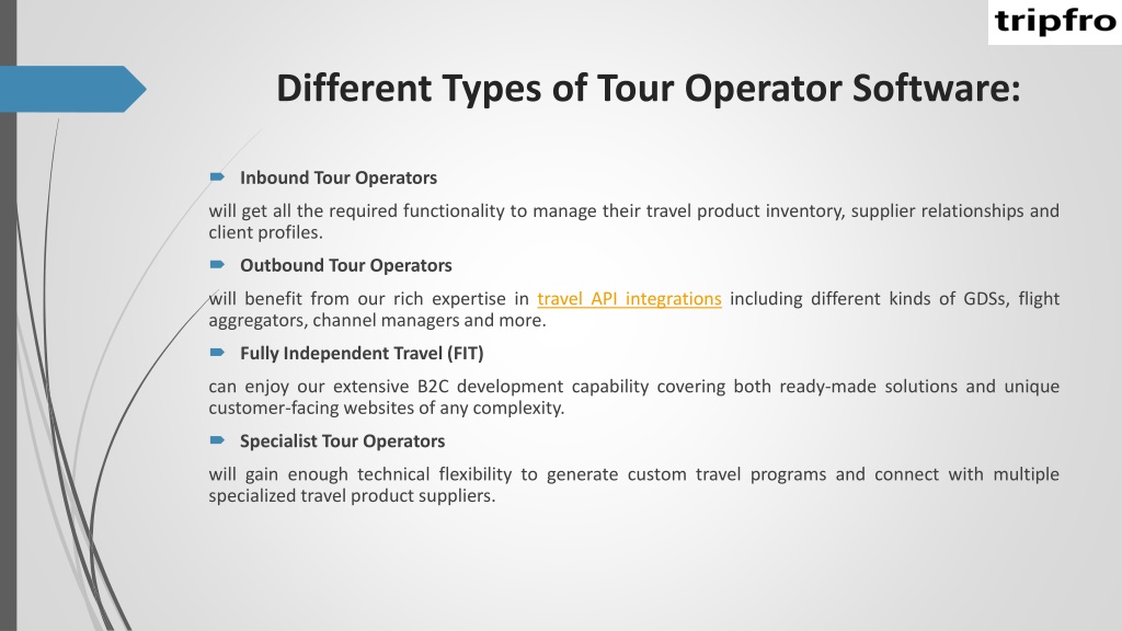 PPT - Tour Operator Software PowerPoint Presentation, Free Download - ID:12053426