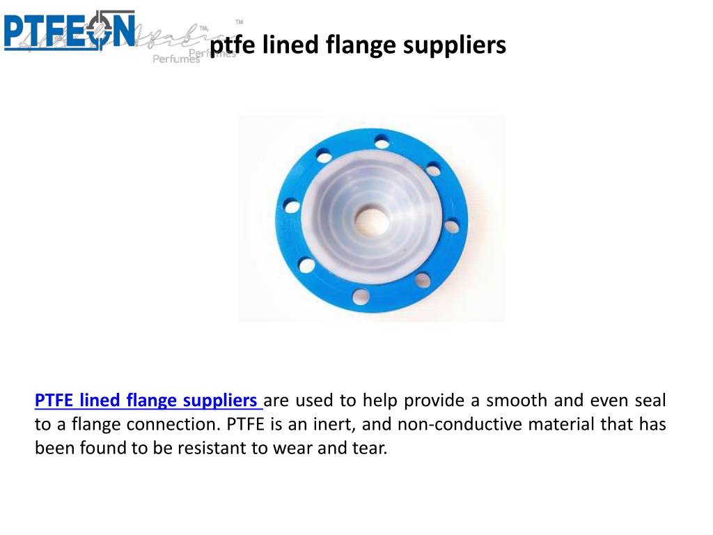 PPT - ptfe lined flange suppliers PowerPoint Presentation, free ...