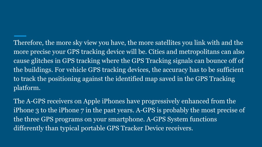 Ppt Gps Global Positioning System Accuracy And Precision Powerpoint Presentation Id 12053762