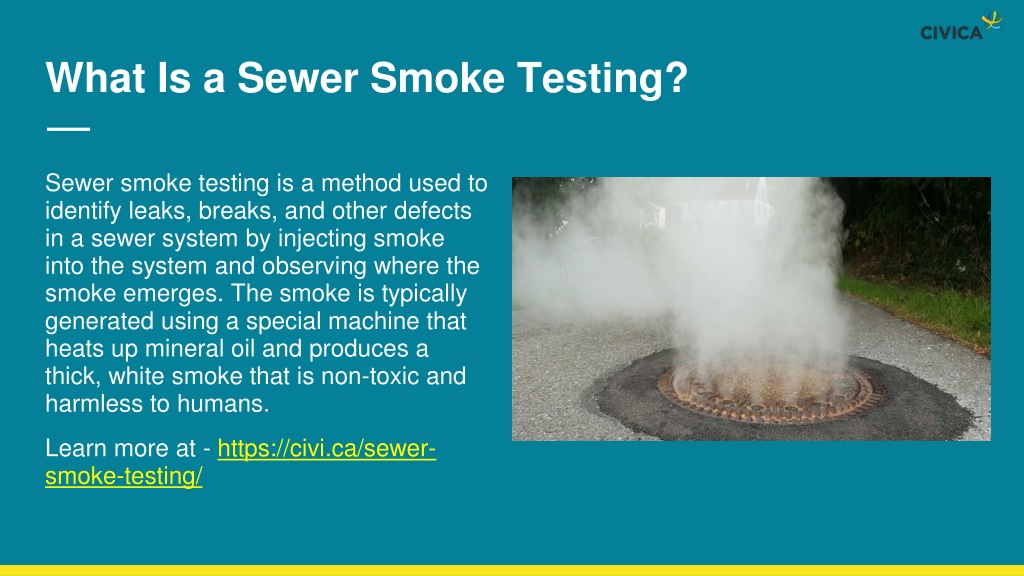 Ppt Sewer Smoke Testing Powerpoint Presentation Free Download Id12055058