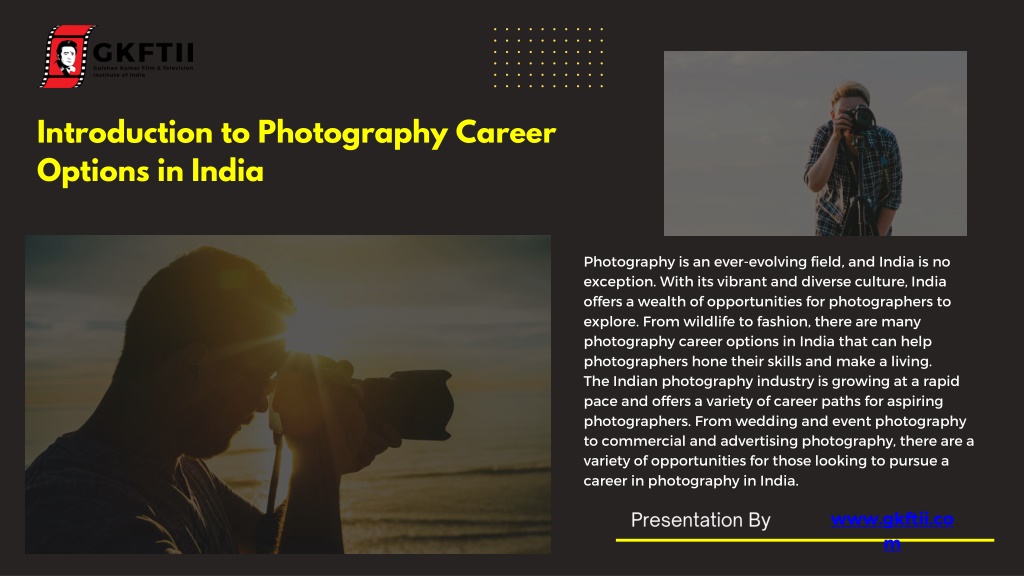 PPT - Capturing a Career Photography in India PowerPoint Presentation ...