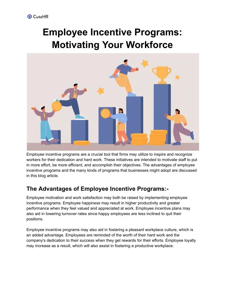 PPT - Employee Incentive Programs_ Motivating Your Workforce PowerPoint ...