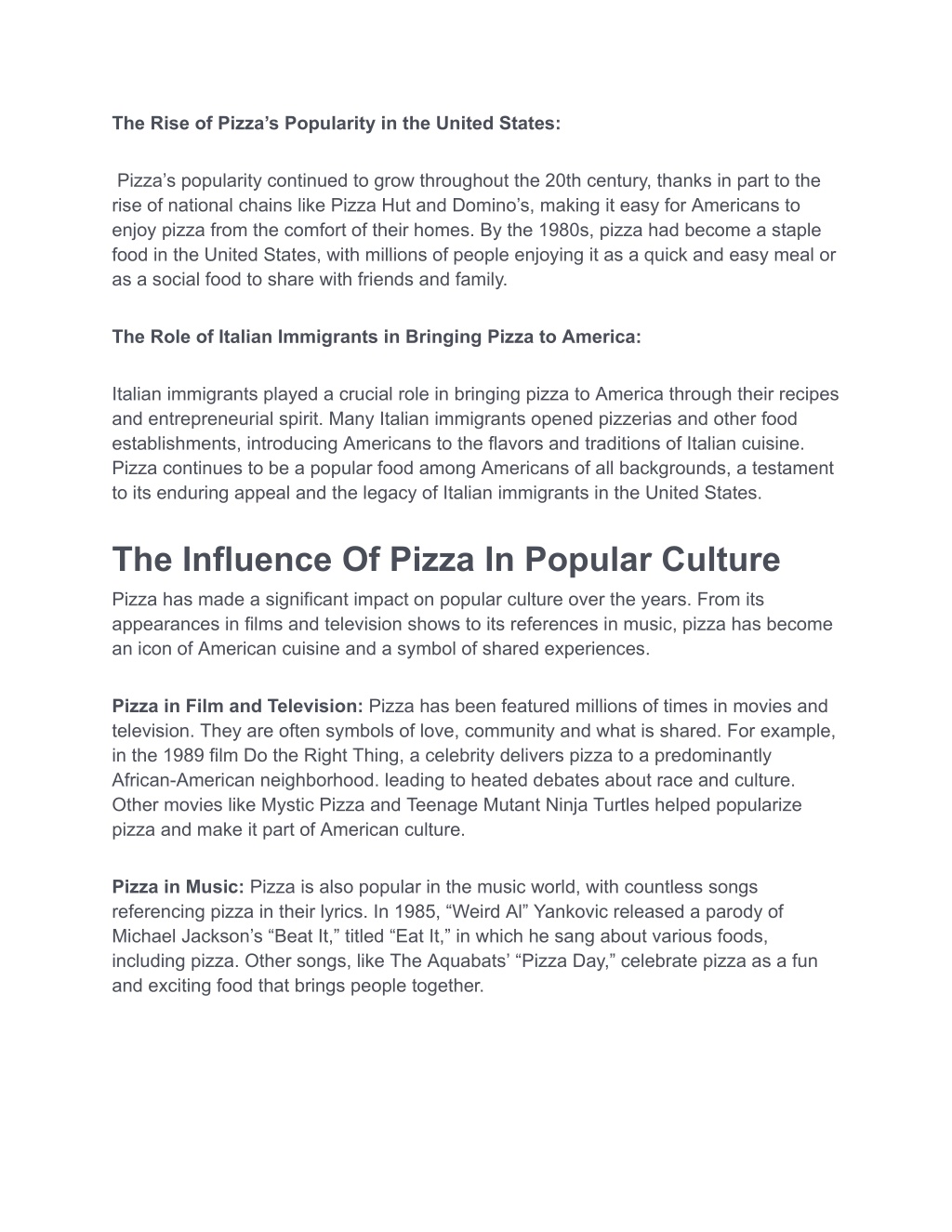 PPT - A History Of Pizza_ How It Became A Beloved Dish PowerPoint ...