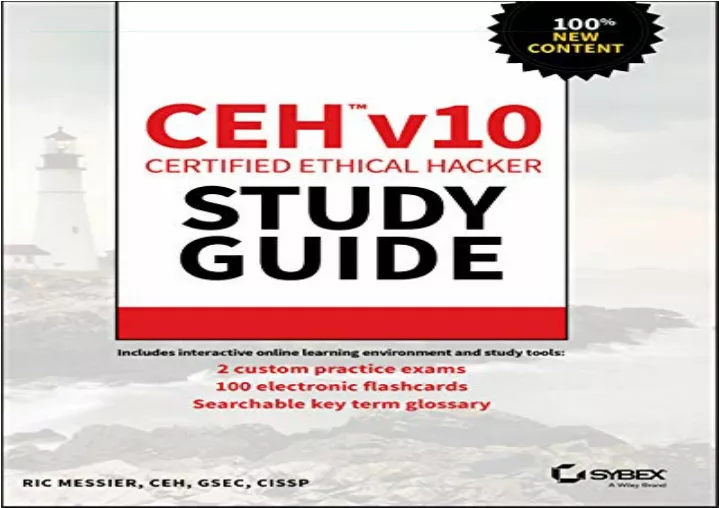 PPT - (PDF BOOK) CEH V10 Certified Ethical Hacker Study Guide Free ...