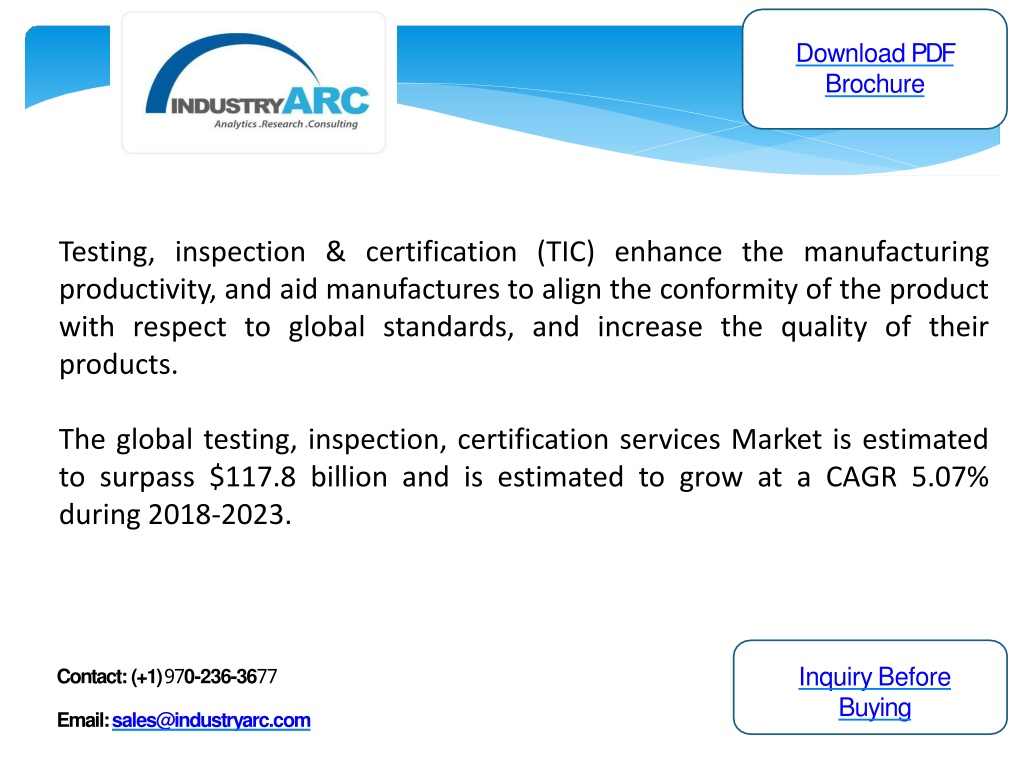 PPT - Testing, Inspection & Certification Market PowerPoint ...