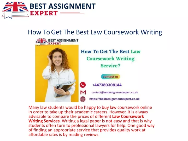 law coursework writing service uk