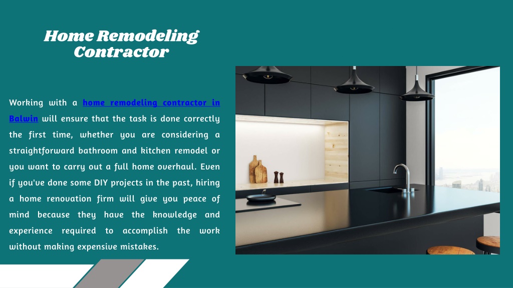 PPT - Benefits of Hiring Home Remodeling Contractor PowerPoint ...
