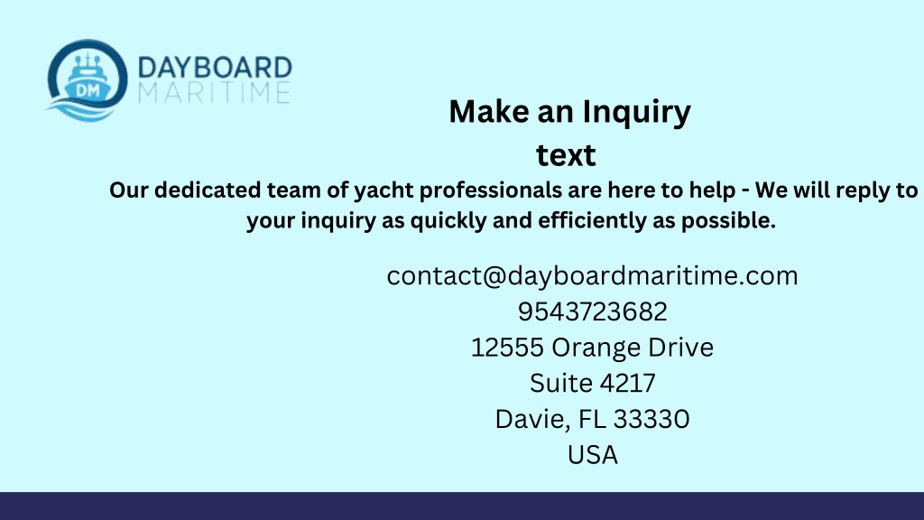 PPT - yacht management PowerPoint Presentation, free download - ID:12059909