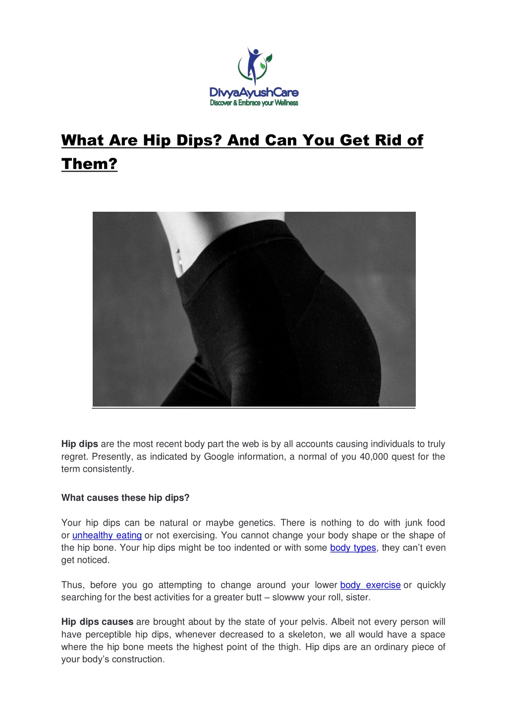 Ppt What Are Hip Dips And Can You Get Rid Of Them Powerpoint