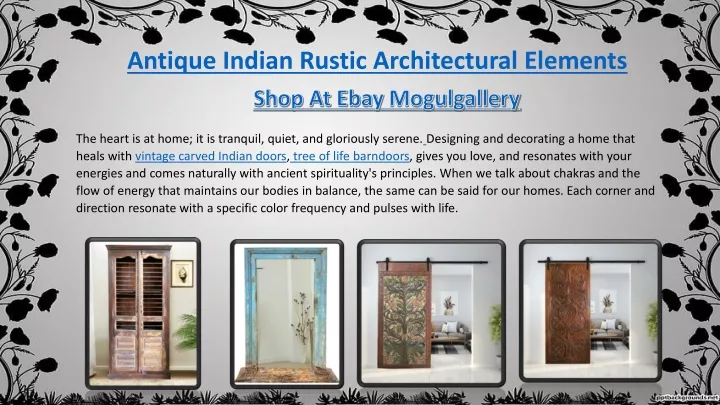 antique indian rustic architectural elements n.