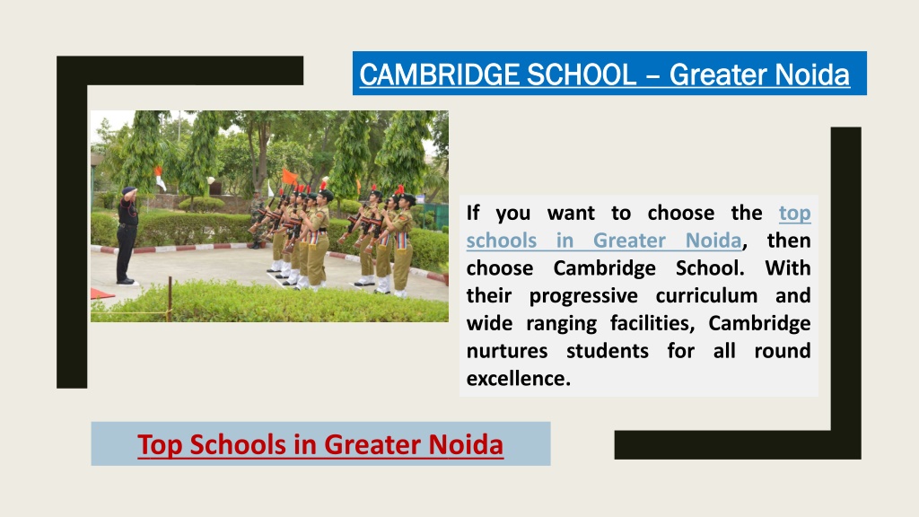 PPT - Top Schools in Greater Noida PowerPoint Presentation, free ...