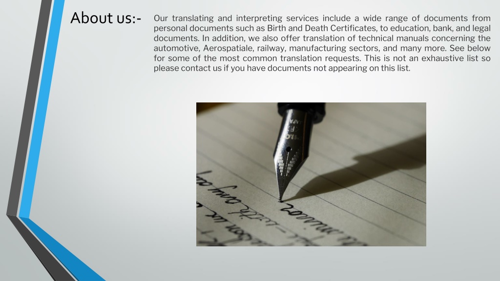 PPT Multilingual Certified Translation Service