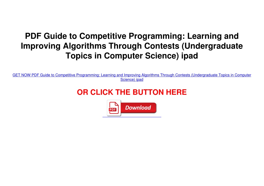 ppt-pdf-guide-to-competitive-programming-learning-and-improving