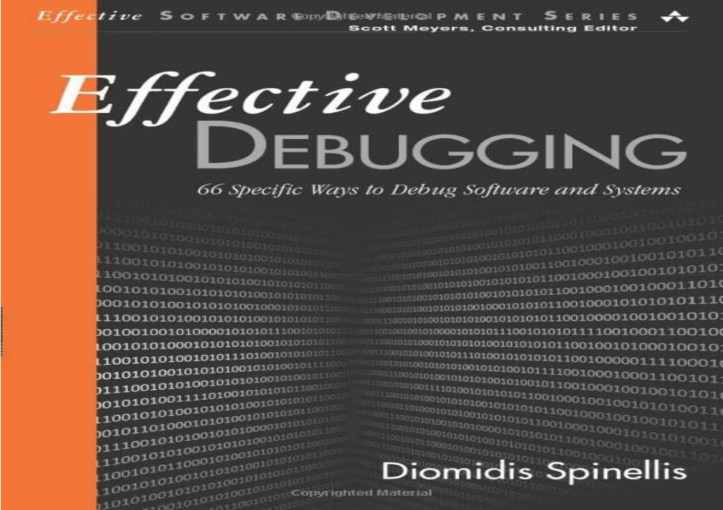 PPT - PDF Effective Debugging: 66 Specific Ways To Debug Software And ...