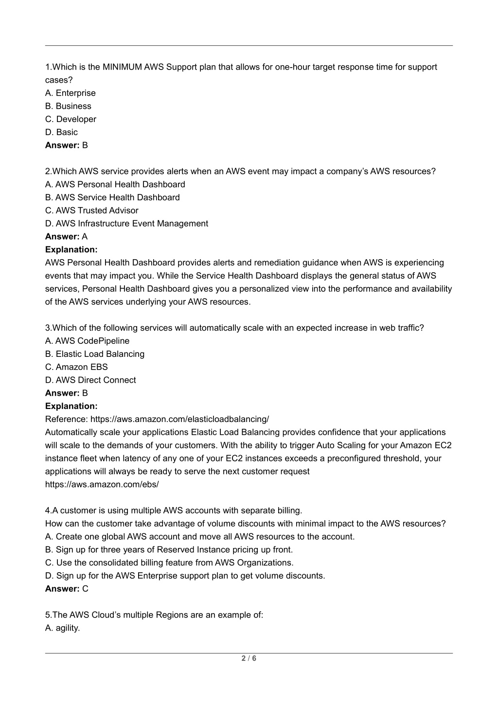 PPT - AWS Certified Cloud Practitioner CLF-C01 Dumps Updated 2023 ...