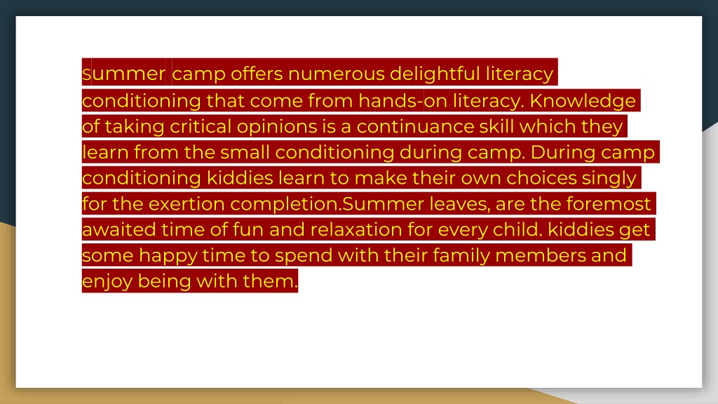 PPT The Best Summer Camps Near Me PowerPoint Presentation, free
