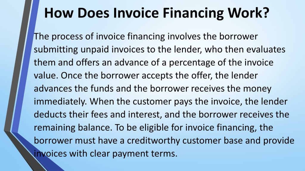 PPT - The Ultimate Guide To Invoice Financing: Everything You Need To ...