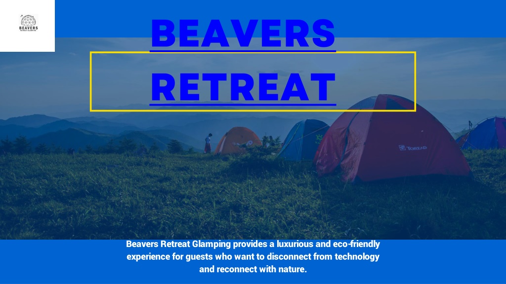 PPT Hot Tub Camping Beavers Retreat PowerPoint Presentation, free