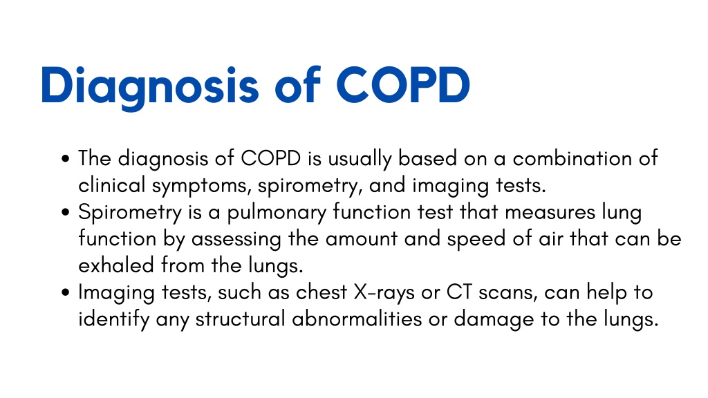 PPT - COPD: Understanding the Diagnosis and Management PowerPoint ...