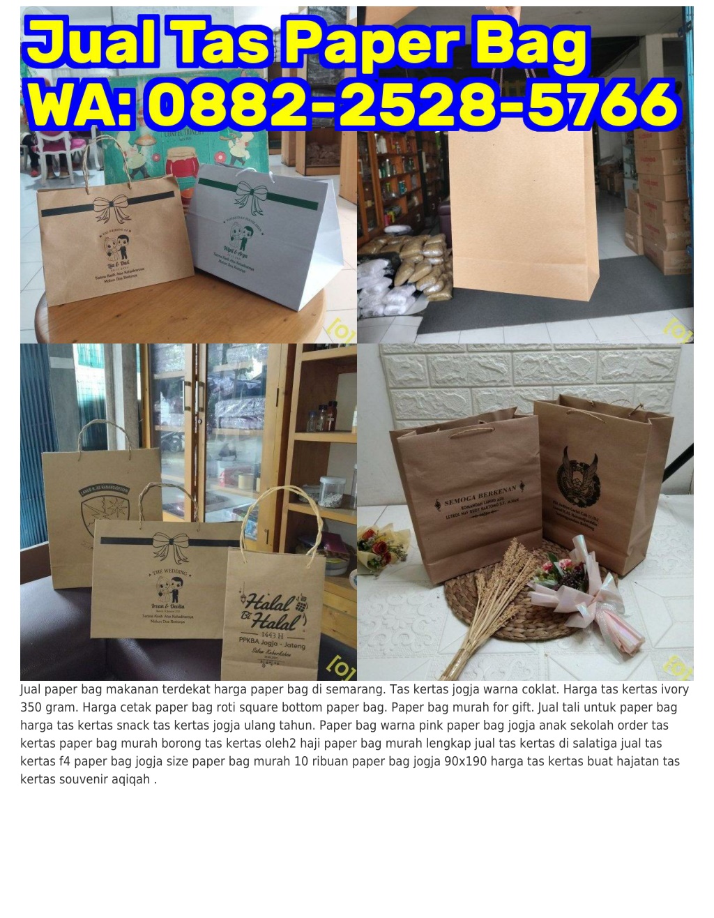 Ppt Wa Harga Tas Paper Bag Tempat Jual Paper Bag Coklat Powerpoint