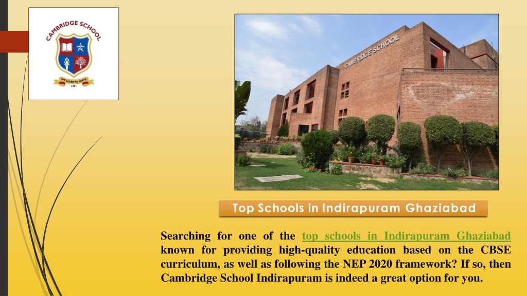 PPT - Top Schools In Indirapuram Ghaziabad PowerPoint Presentation ...