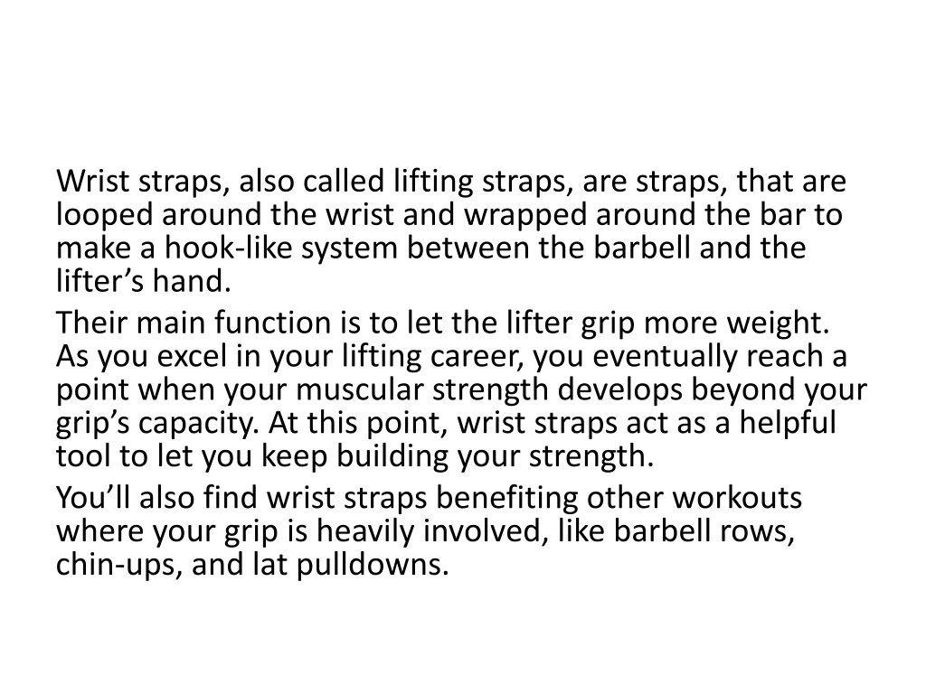 PPT Wrist Straps vs Wrist Wraps Everything There Is to Know