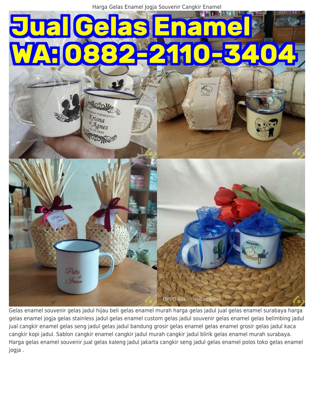 Ppt 088ᒿ~ᒿll0~౩404 Wa Souvenir Gelas Enamel Jogja Grosir Gelas Kaleng Jadul Powerpoint 1019