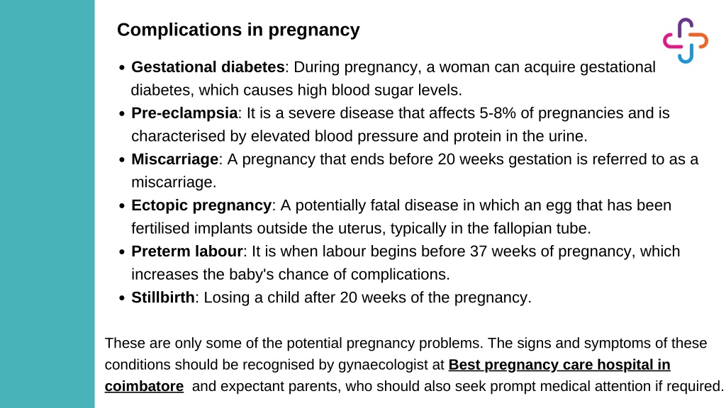 PPT - Pregnancy Complications What to Watch For and How to Manage Them ...