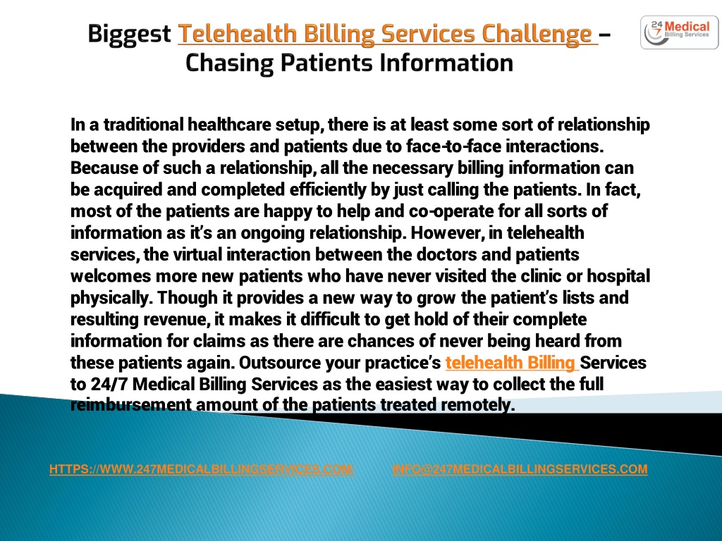 Ppt Telehealth Billing Services Powerpoint Presentation Free Download Id12078703