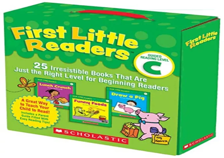 PPT - [READ PDF] First Little Readers Parent Pack: Guided Reading Level ...