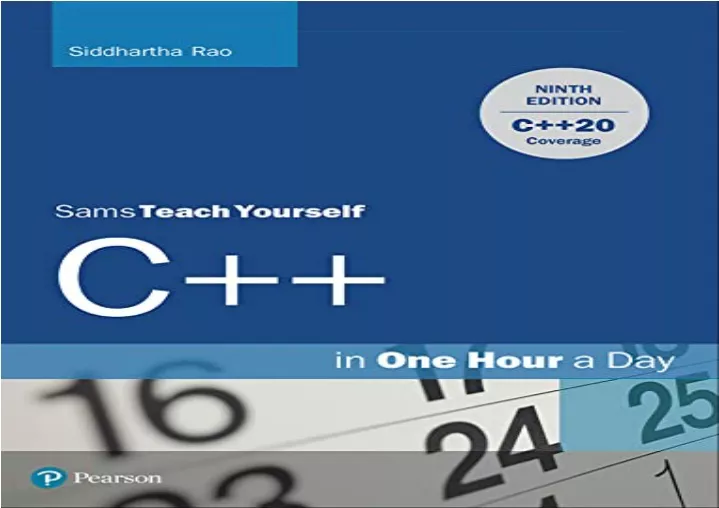 Ppt read pdf c in one hour a day sams teach yourself ipad