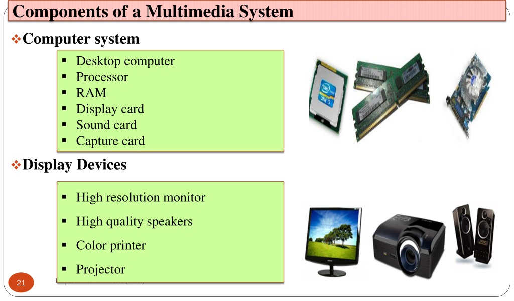 PPT Introduction to Multimedia System Chapter One PPT PowerPoint