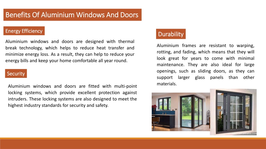 PPT - Aluminium Windows And Doors: A Durable And Stylish Option For ...