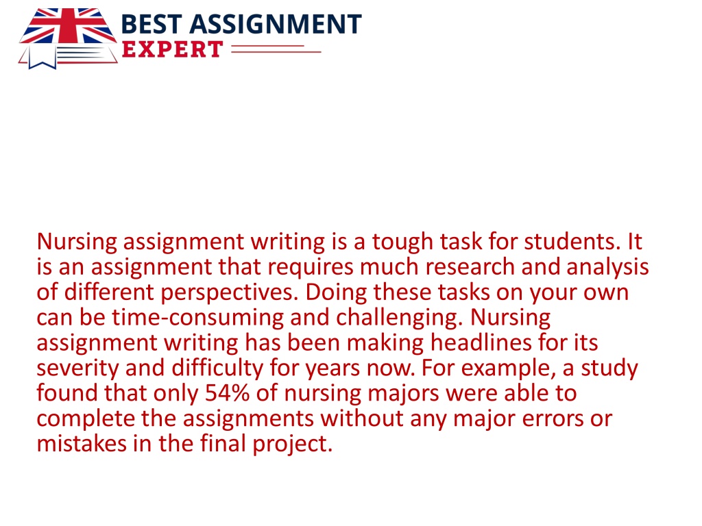 2.1 assignment nursing education