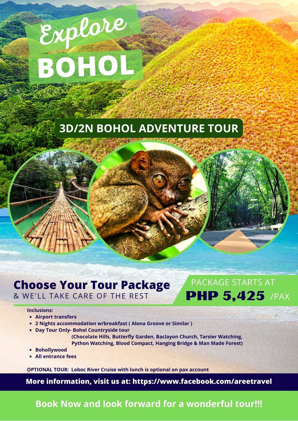 PPT Bohol Tour Package PowerPoint Presentation Free Download ID   Explore Bohol L 