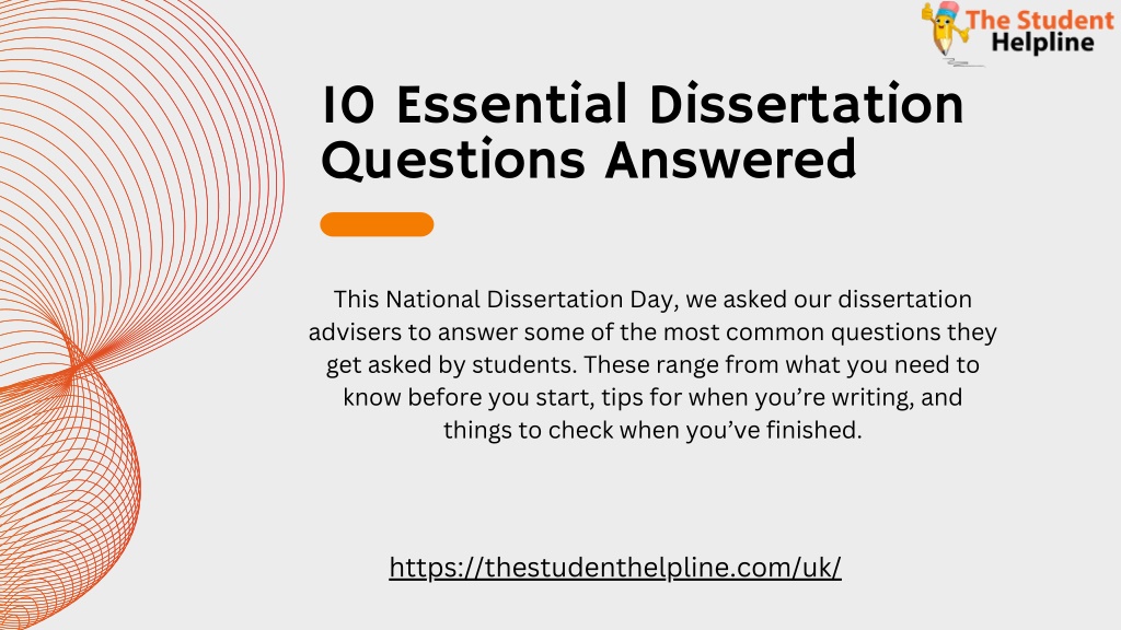 dissertation questions meaning