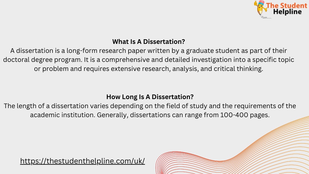 dissertation study questions