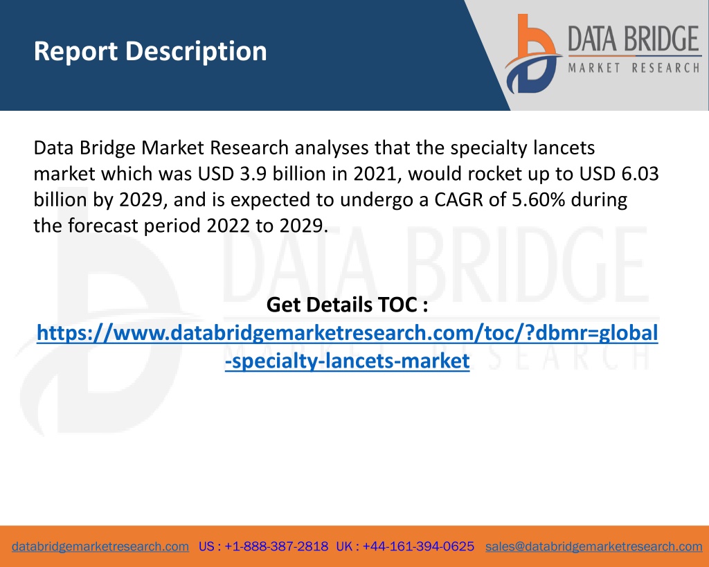 PPT - Specialty Lancets Market PowerPoint Presentation, Free Download ...