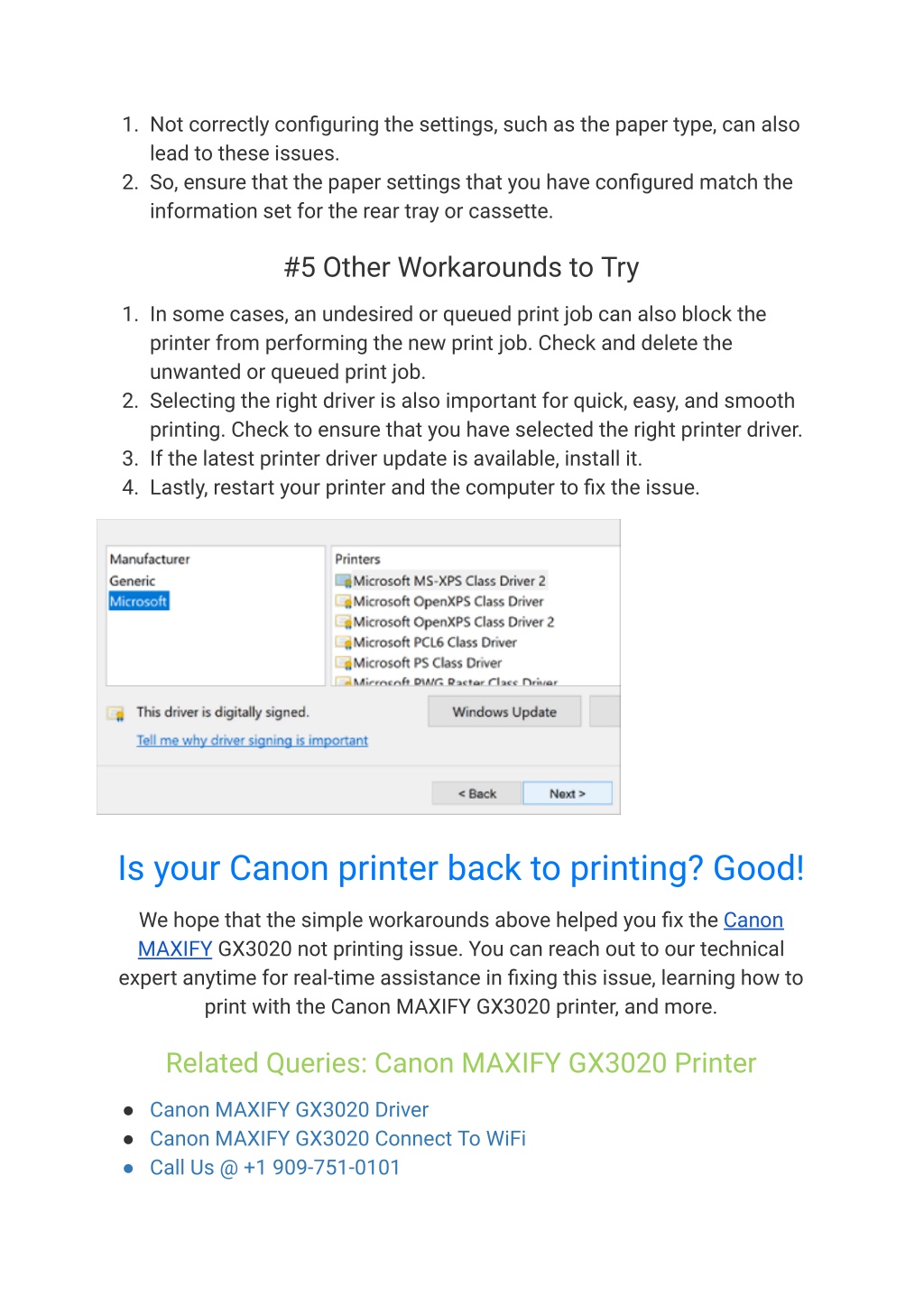 PPT - Canon MAXIFY GX3020 Not Printing - How To Fix? PowerPoint