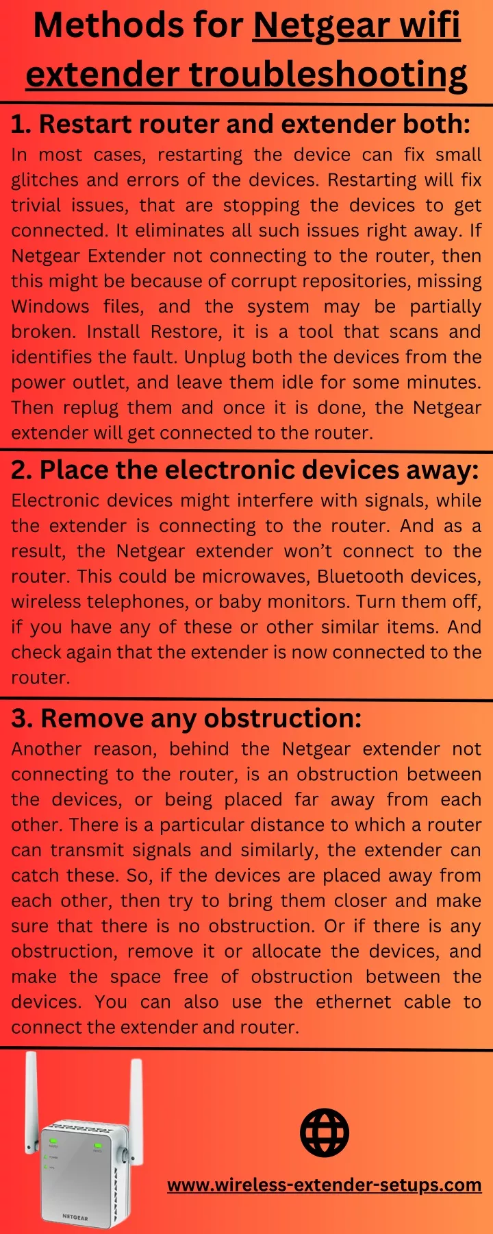 PPT Netgear wifi extender troubleshooting Technical Support PowerPoint Presentation ID