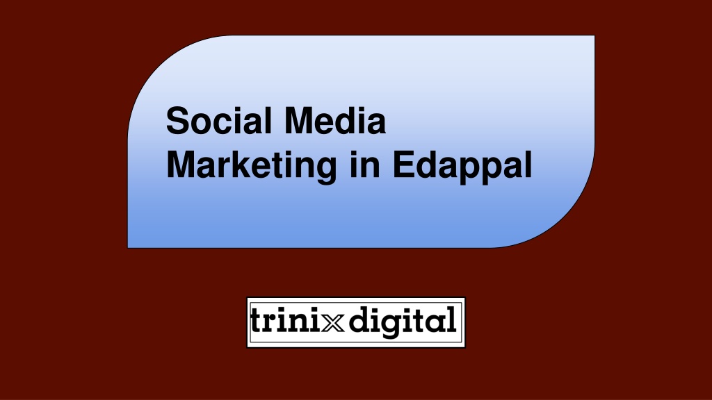 Ppt Social Media Marketing In Edappal Powerpoint Presentation Free