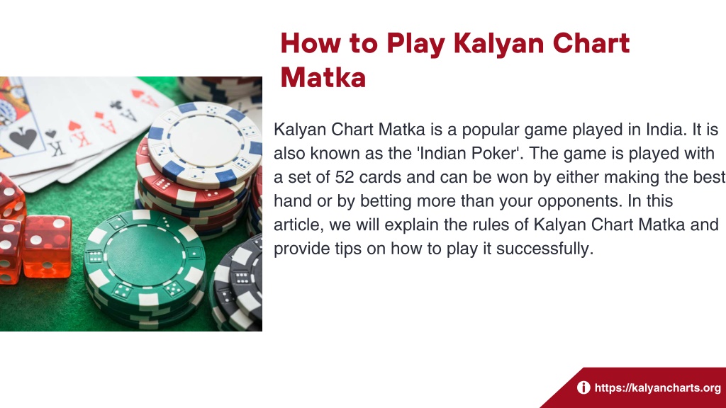 PPT - 5 Best Tips To Get Started Playing Kalyan Chart Matka PowerPoint ...