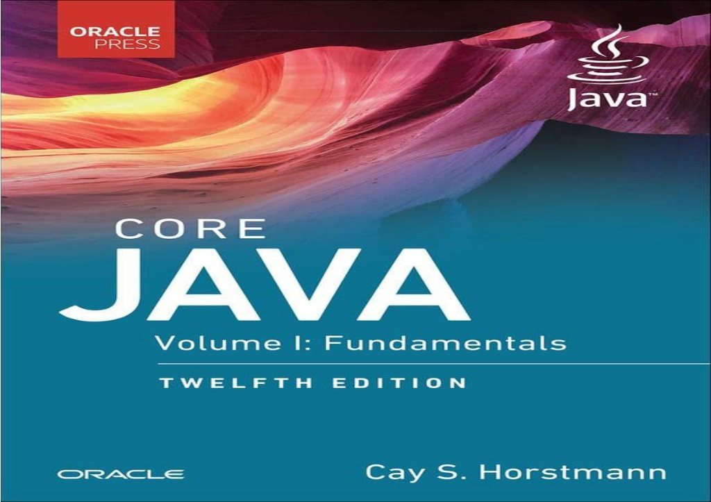 PPT - PDF Core Java: Fundamentals, Volume 1 (Oracle Press Java) Android ...